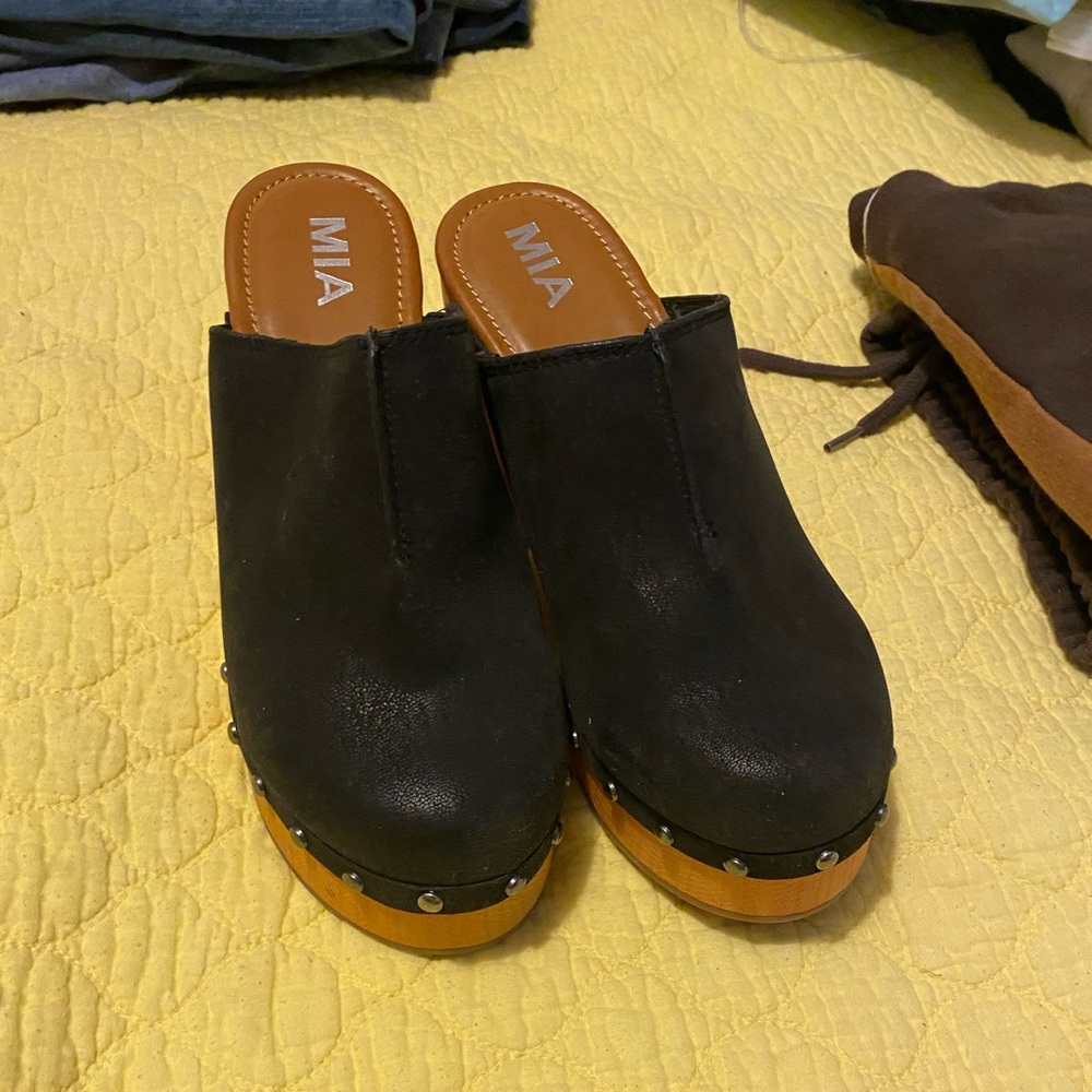 New slip on clogs